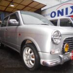 ミラジーノを　ノーマル車から　ドレスアップ車　まで取り揃えておりますので、一度遊びに来てください。